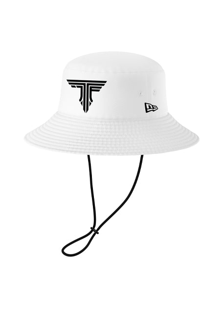New Era Stretch Bucket Hat - White